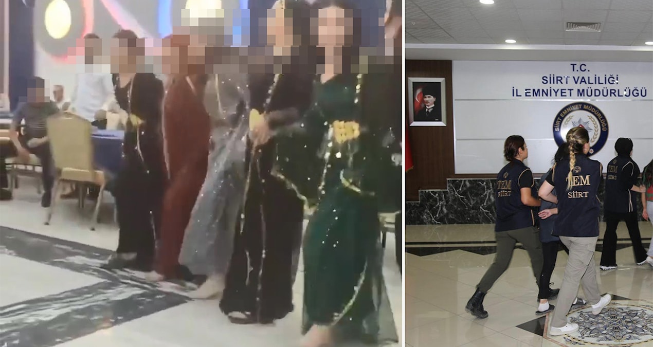 Düğünde PKK propagandası: Gözaltına alındılar